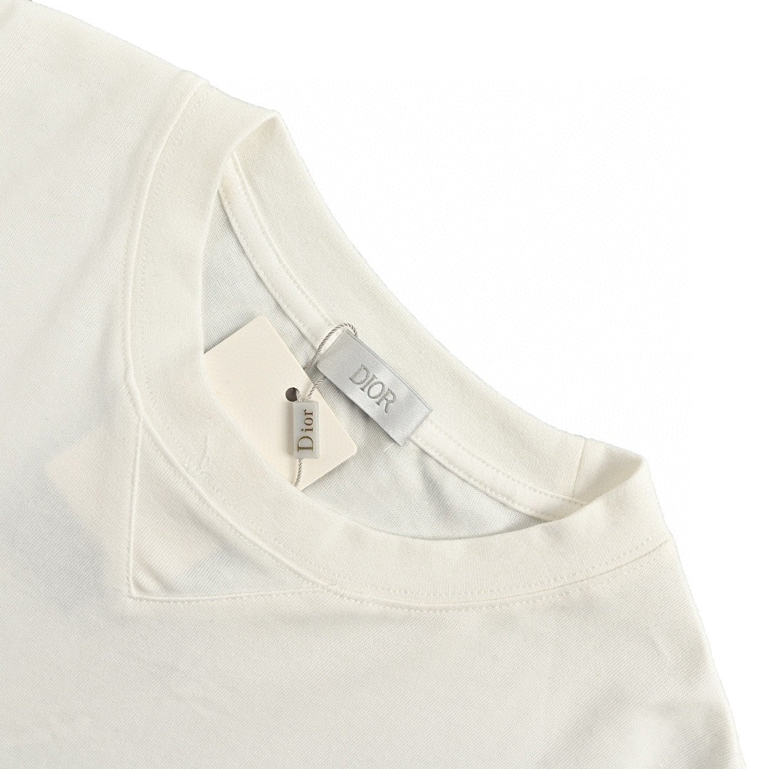 D*or artistic splatter t-shirt (white)