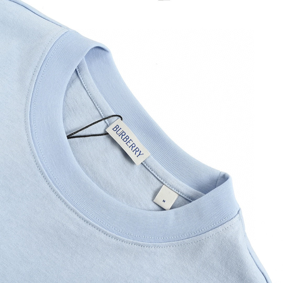 B**rry knight print t-shirt (light blue)