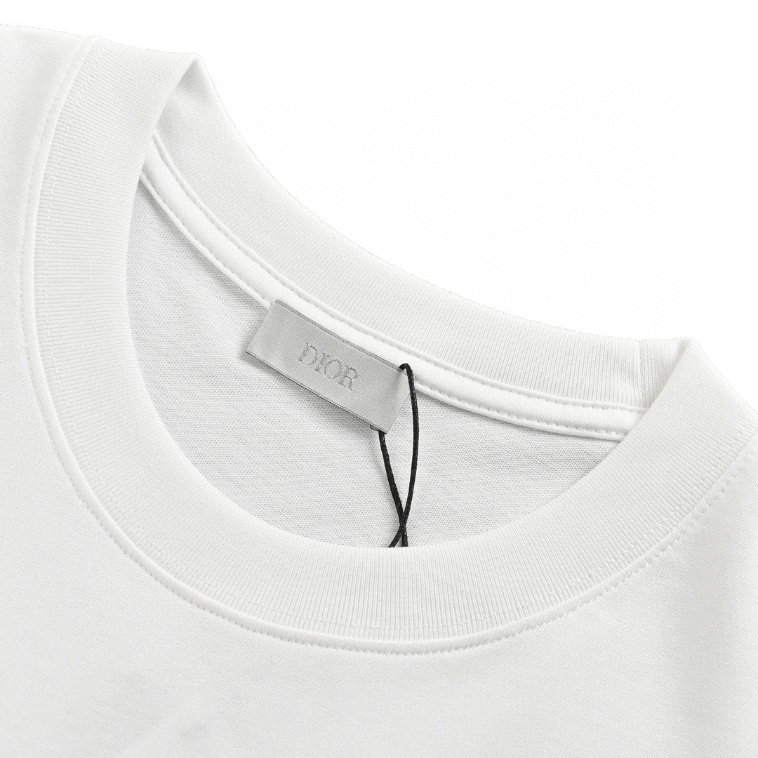 D*or safety pin logo t-shirt