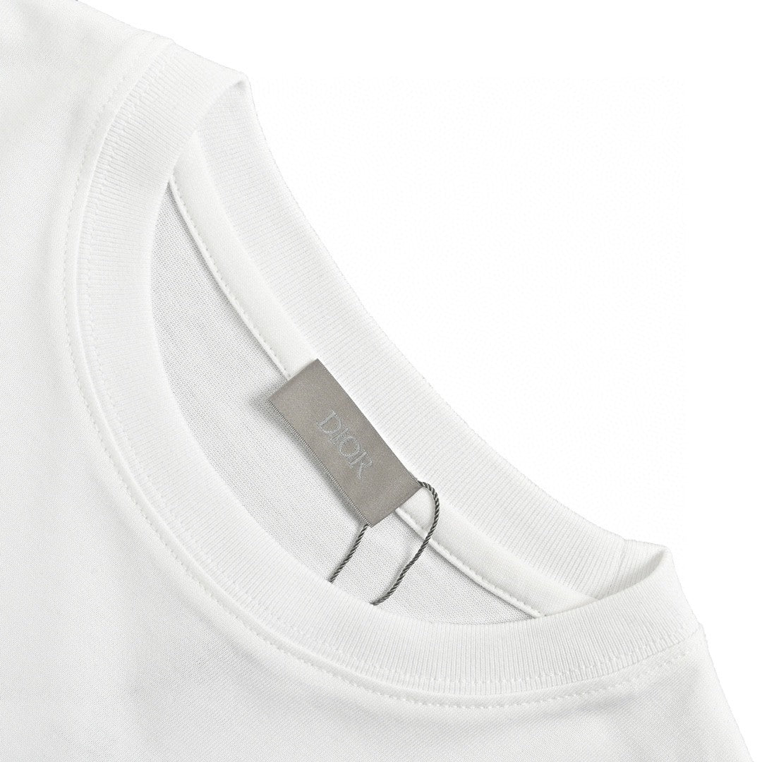 D*or embroidered cd logo t-shirt (white)