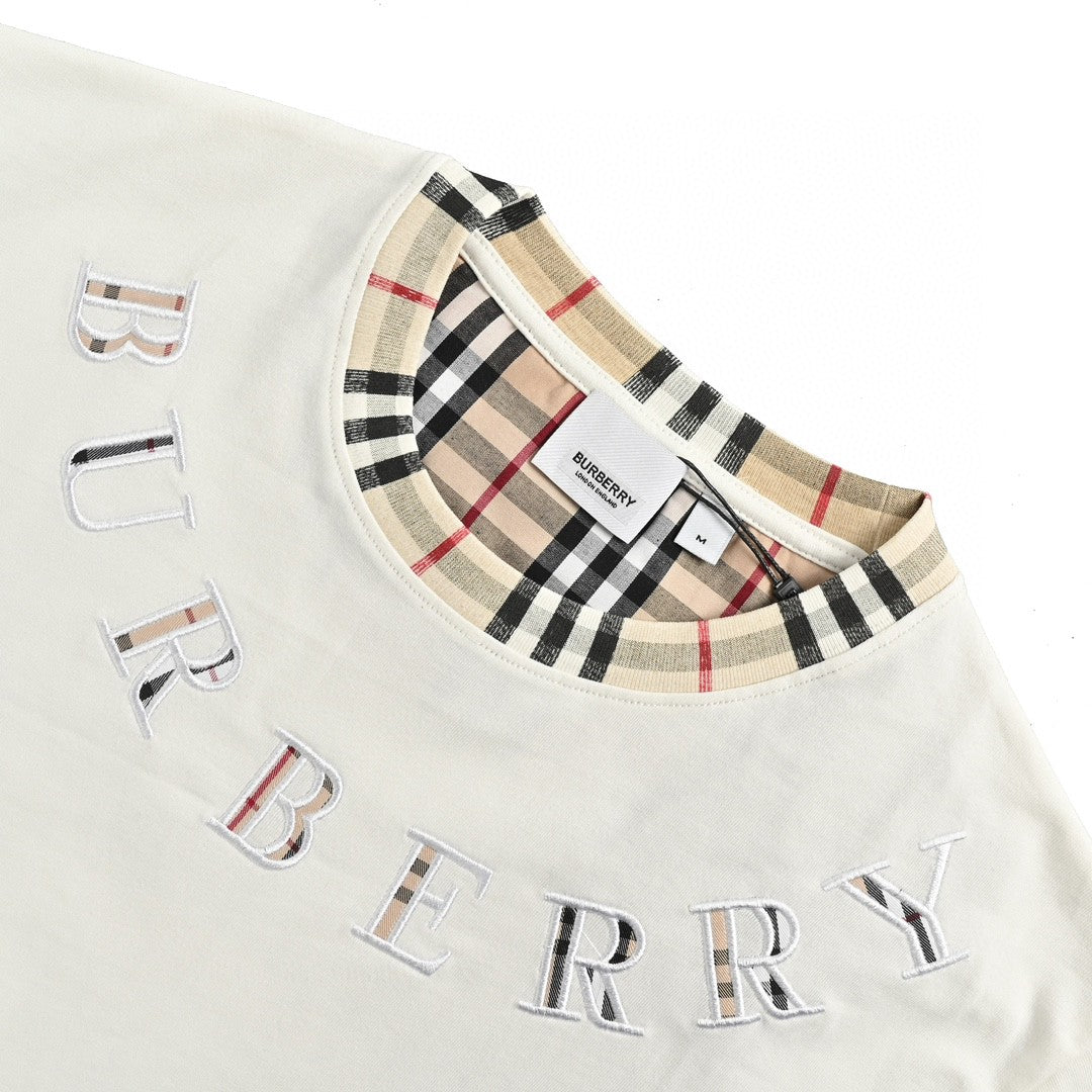 B**rry embroidered logo t-shirt (white)