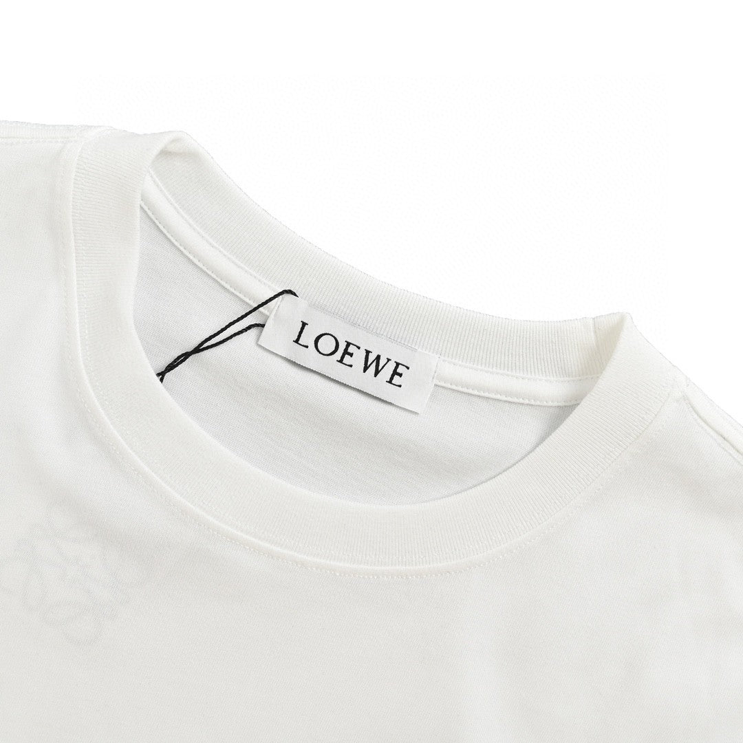 Loewe Graphic Logo T-Shirt (White)