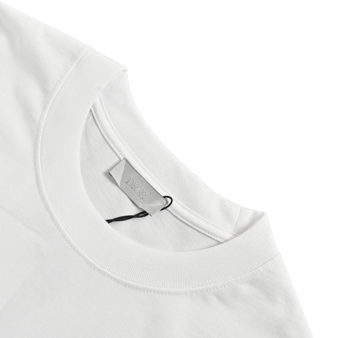 D*or ch**an D*or graphic white t-shirt