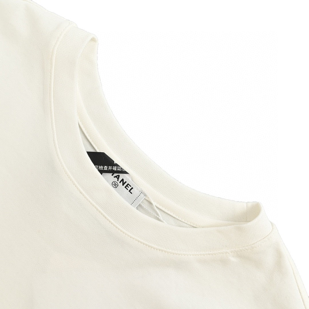 Ch*el logo t-shirt (white)