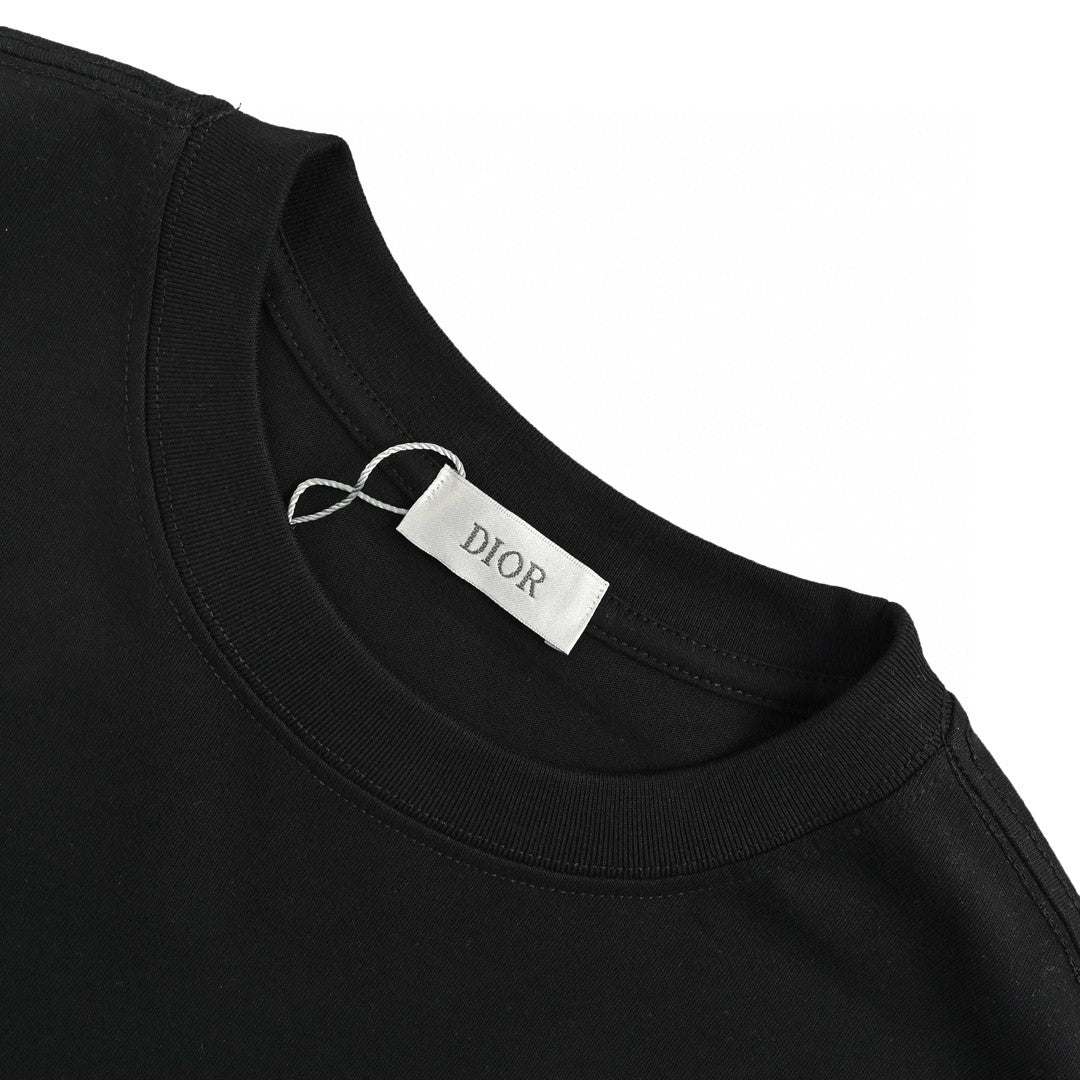D*or dripping logo t-shirt (black)