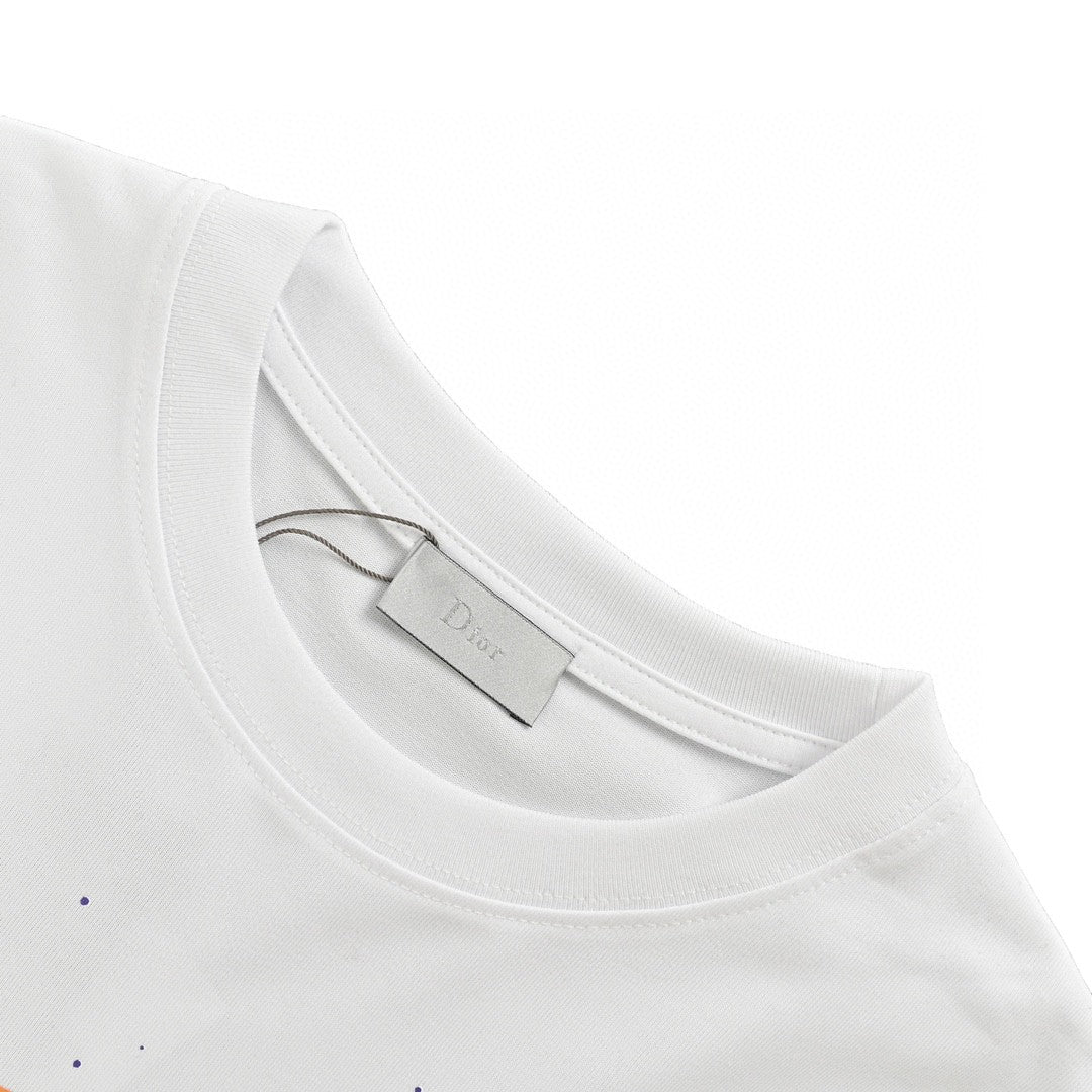 D*or multicolor logo white t-shirt