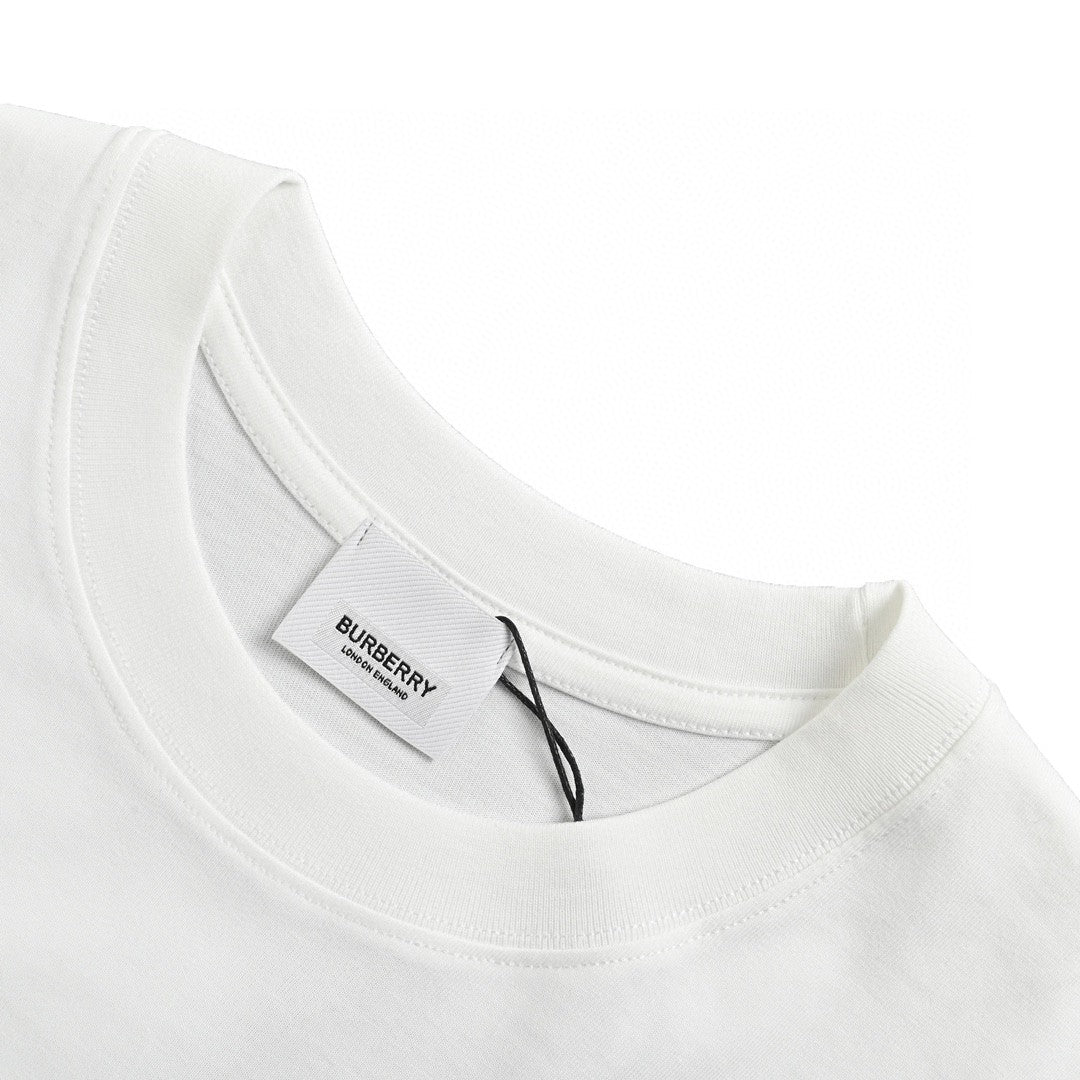 B**rry equestrian logo white t-shirt