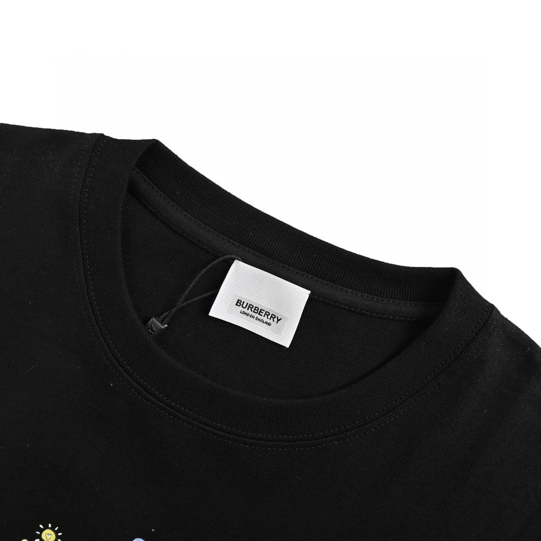 B**rry rubik's cube graphic t-shirt (black)