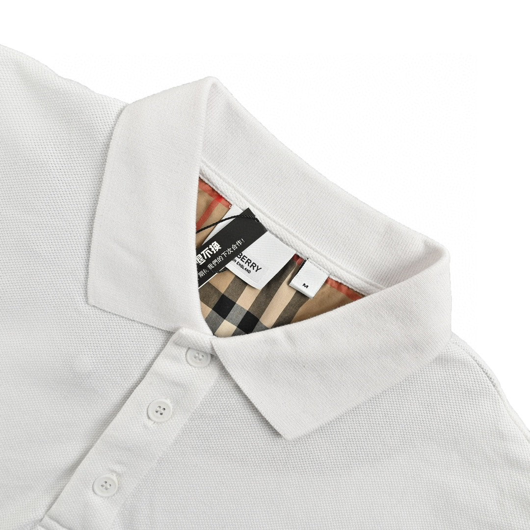 B**rry monogram logo polo shirt