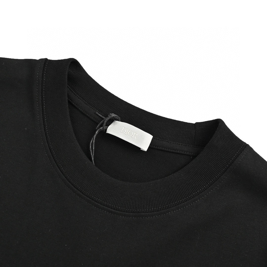 D*or graffiti logo t-shirt in black