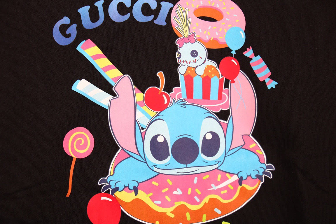 G*u*i stitch donut sweatshirt