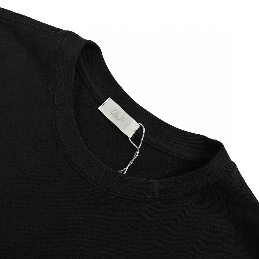 D*or green monster graphic black t-shirt