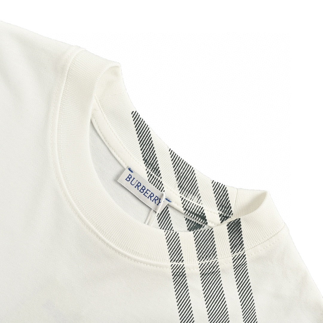 B**rry check pattern t-shirt