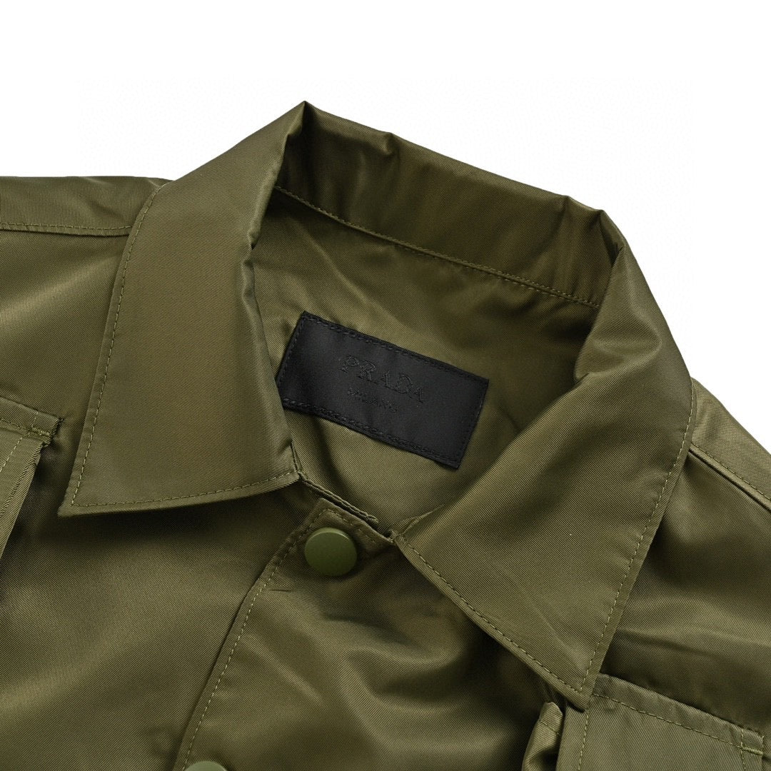 Pra*a military style jacket