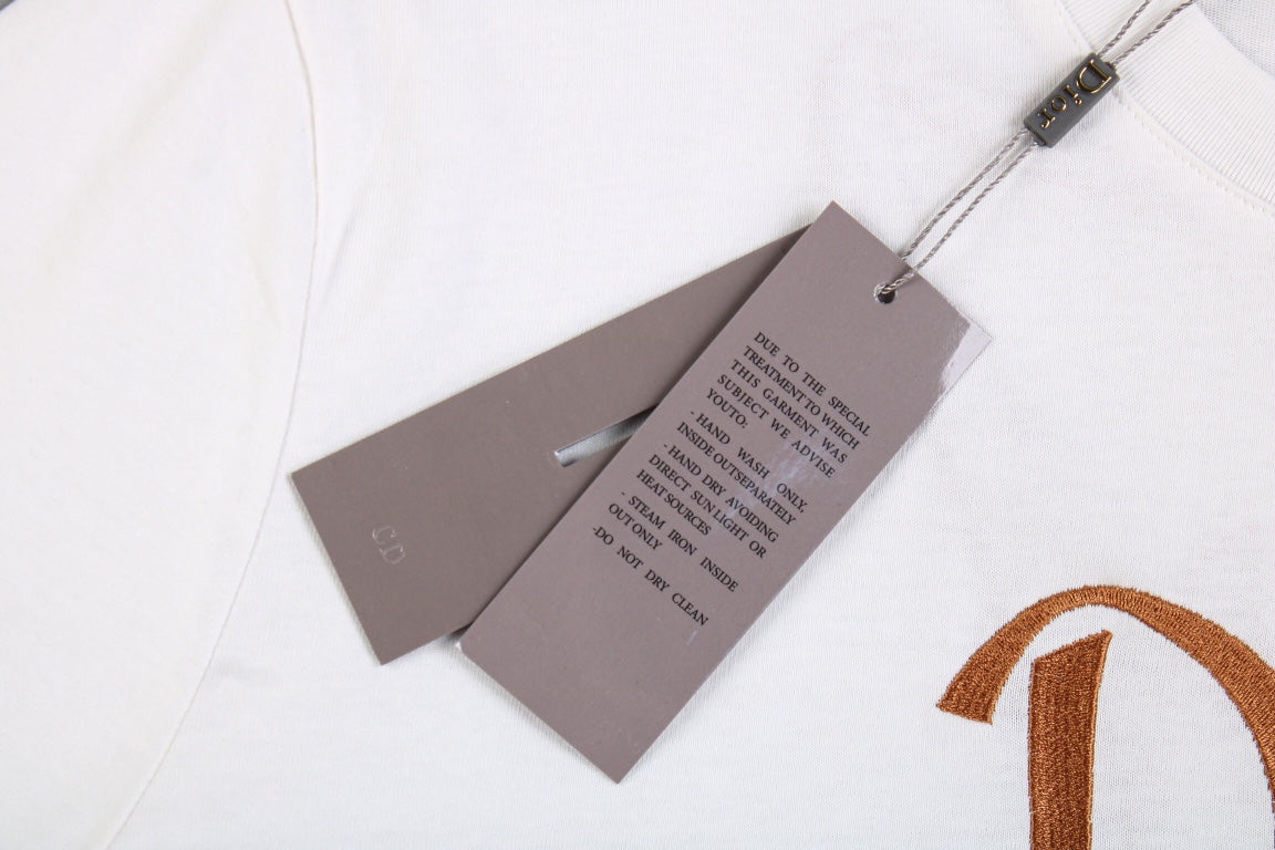 D*or script logo t-shirt (white)