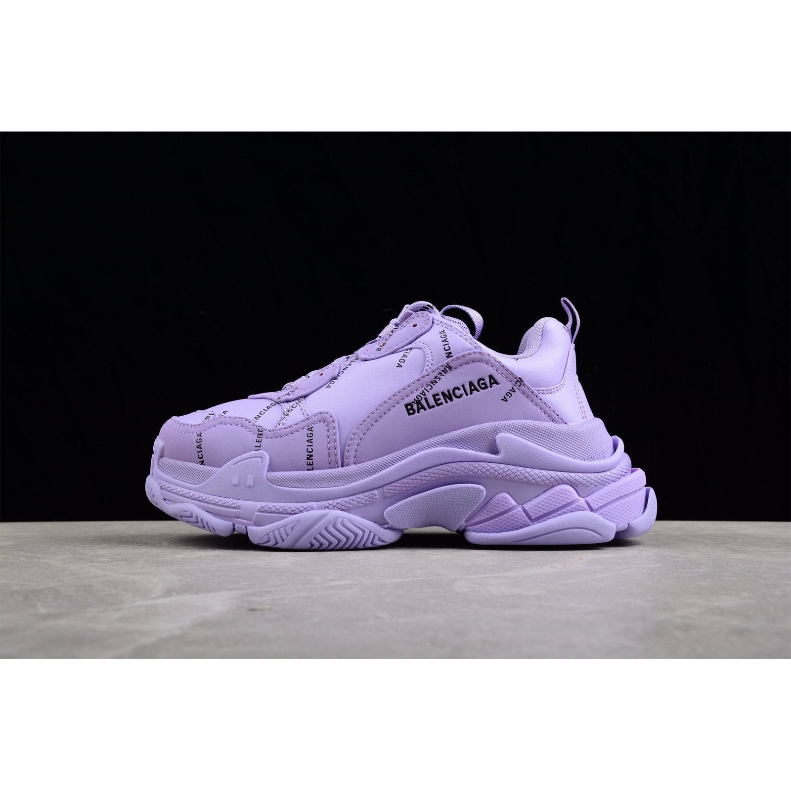Ba*len*cia*ga triple s x purple