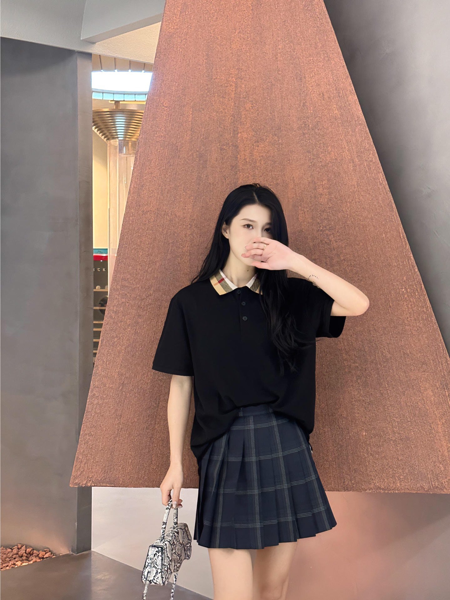 B**rry polo shirt (black)