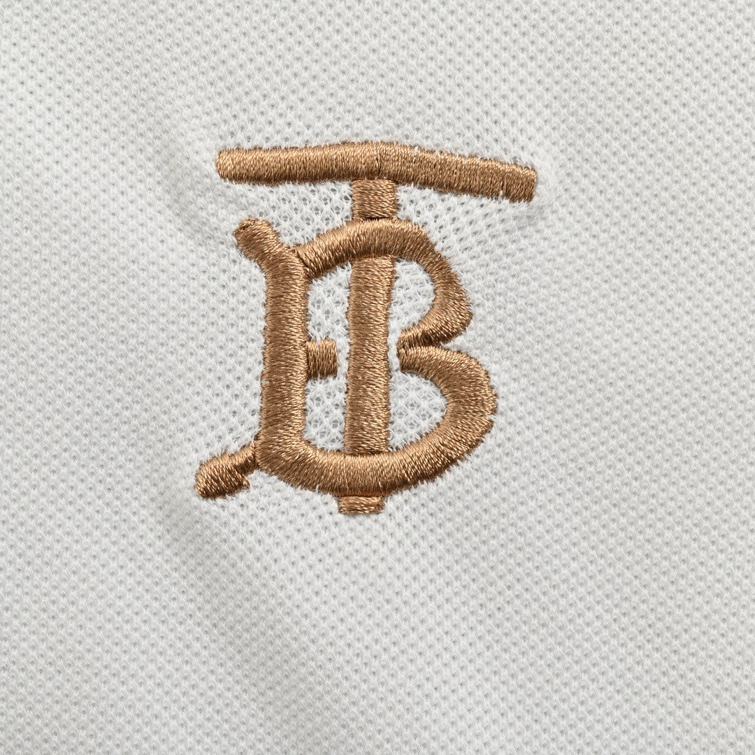 B**rry monogram logo polo shirt