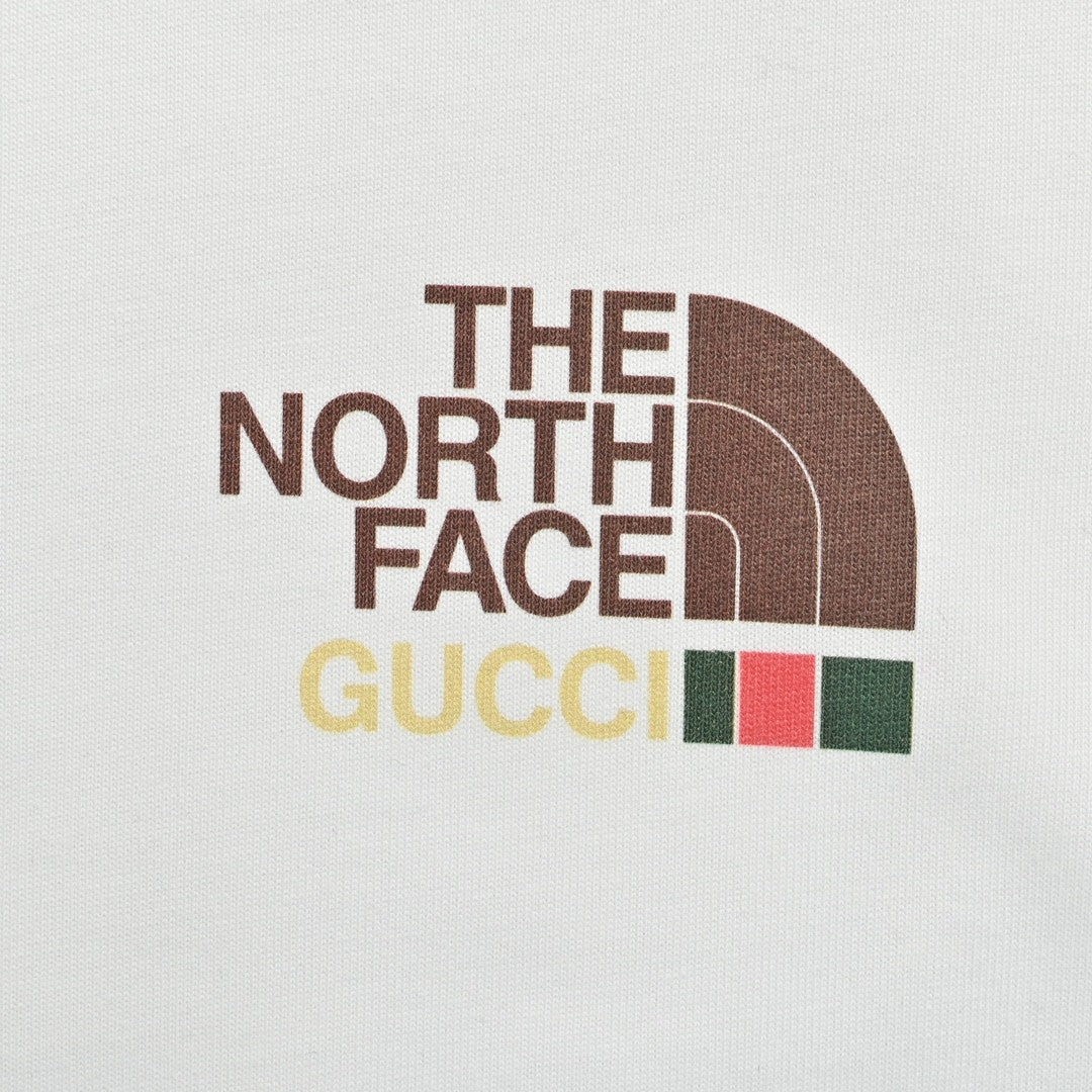 the n0*h F**e x g*u*i nature print t-shirt