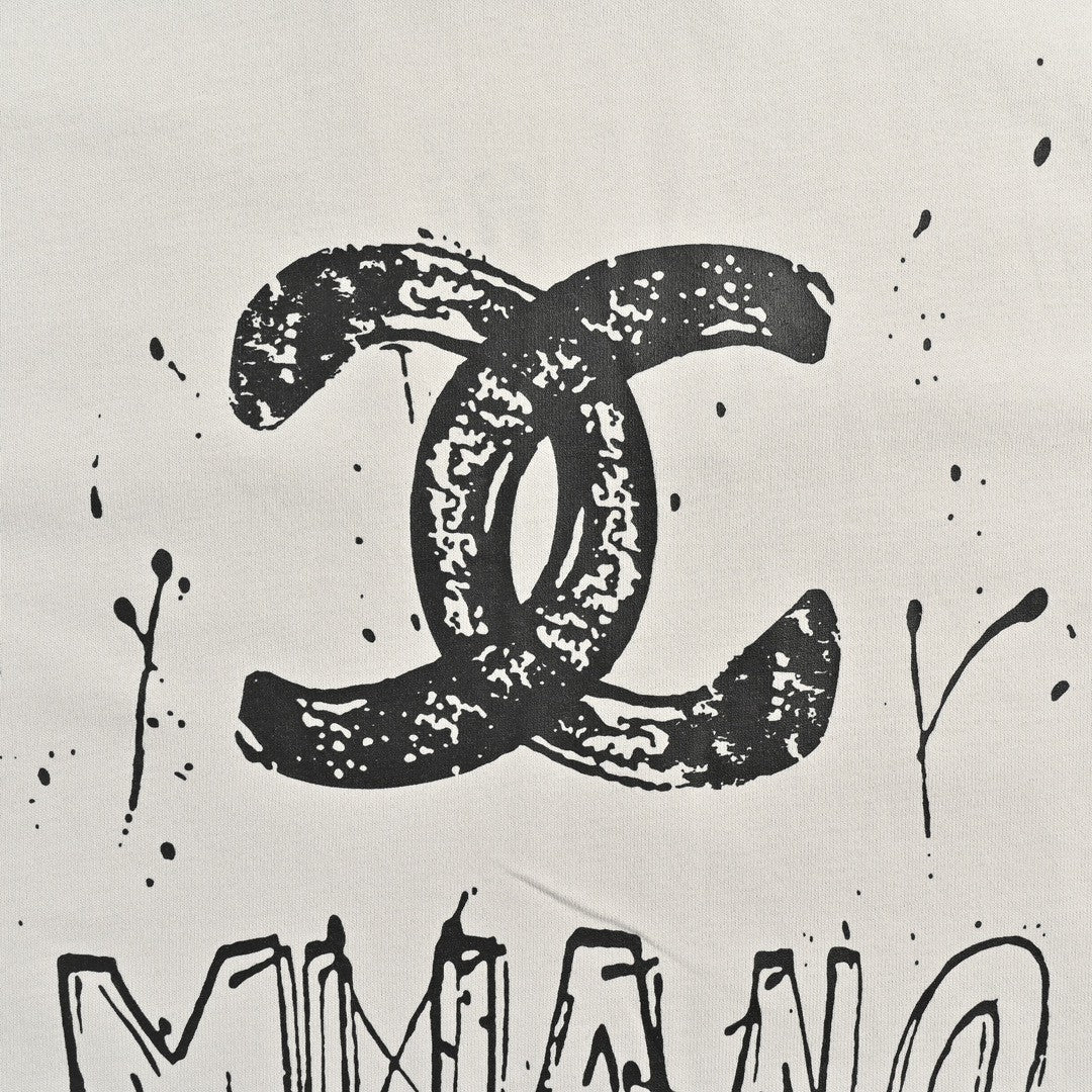 Ch*el milano fashion week t-shirt (gray)