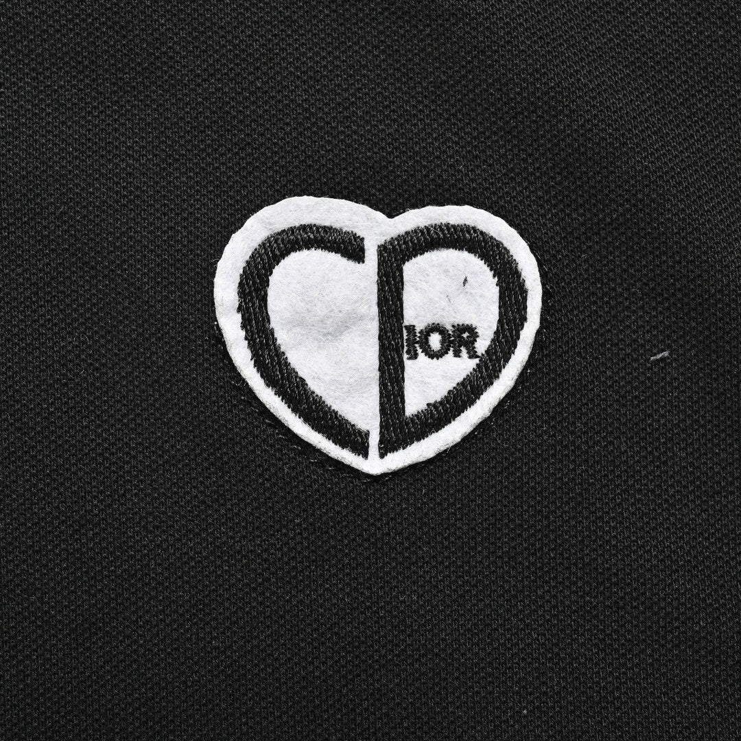 D*or black polo shirt