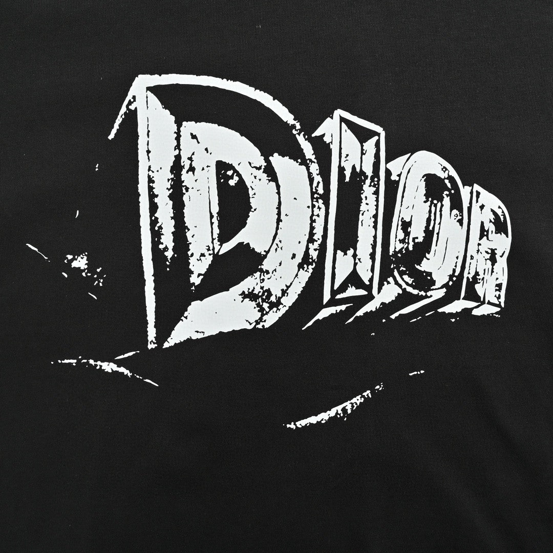 D*or black t-shirt with bold logo