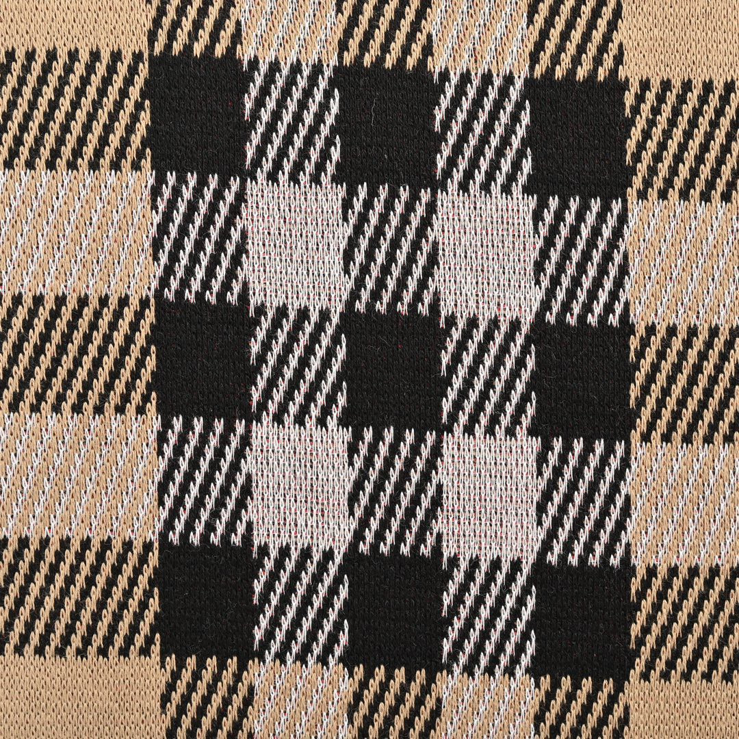 B**rry beige check t-shirt