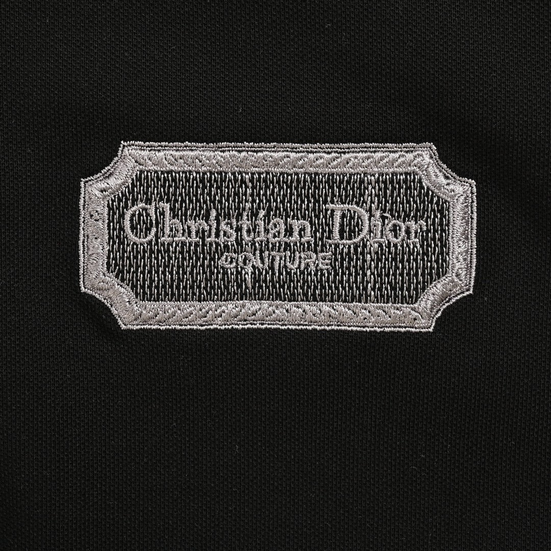 D*or polo shirt (black)