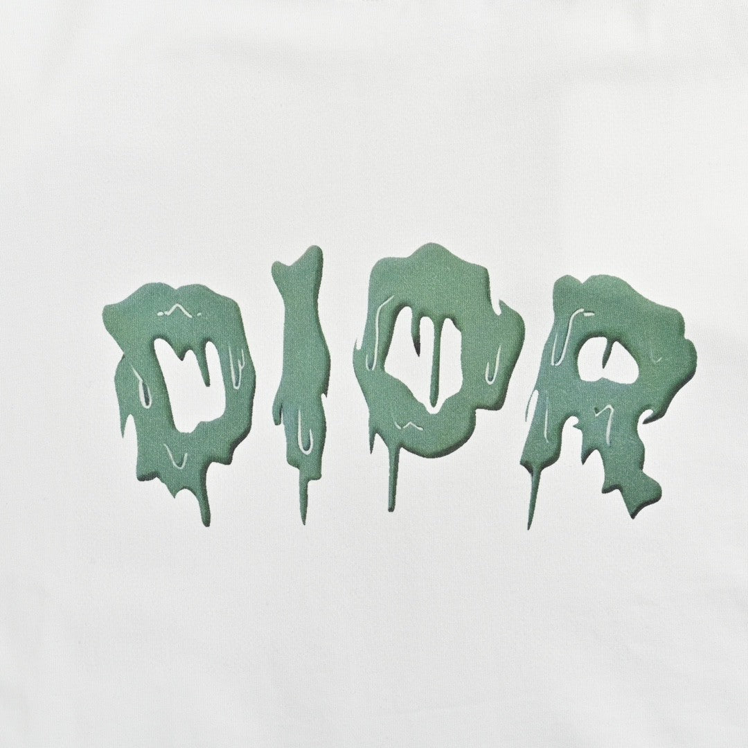 D*or dripping logo t-shirt (white)