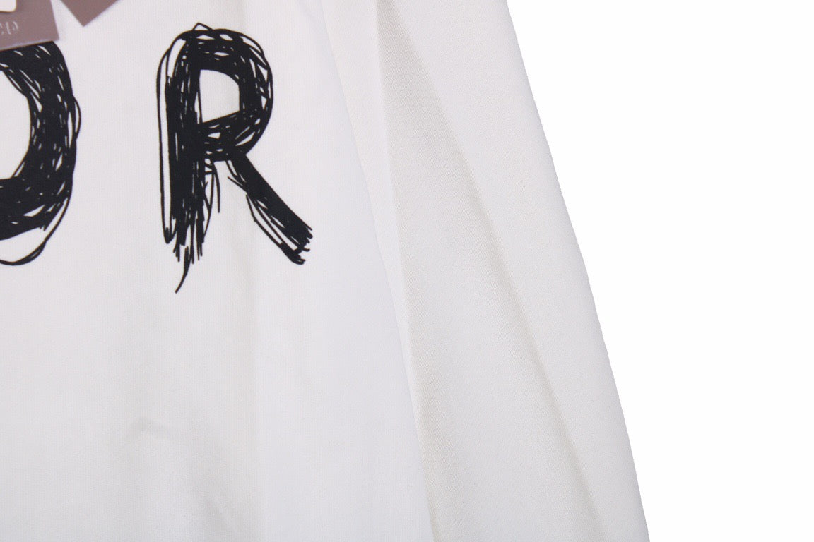 D*or brushstroke hoodie
