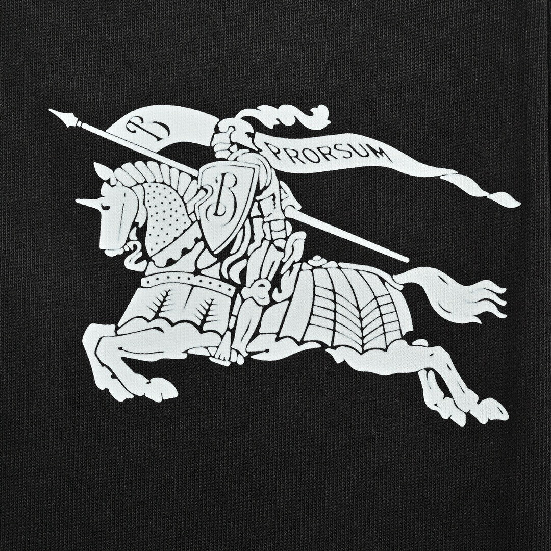 B**rry black cotton t-shirt