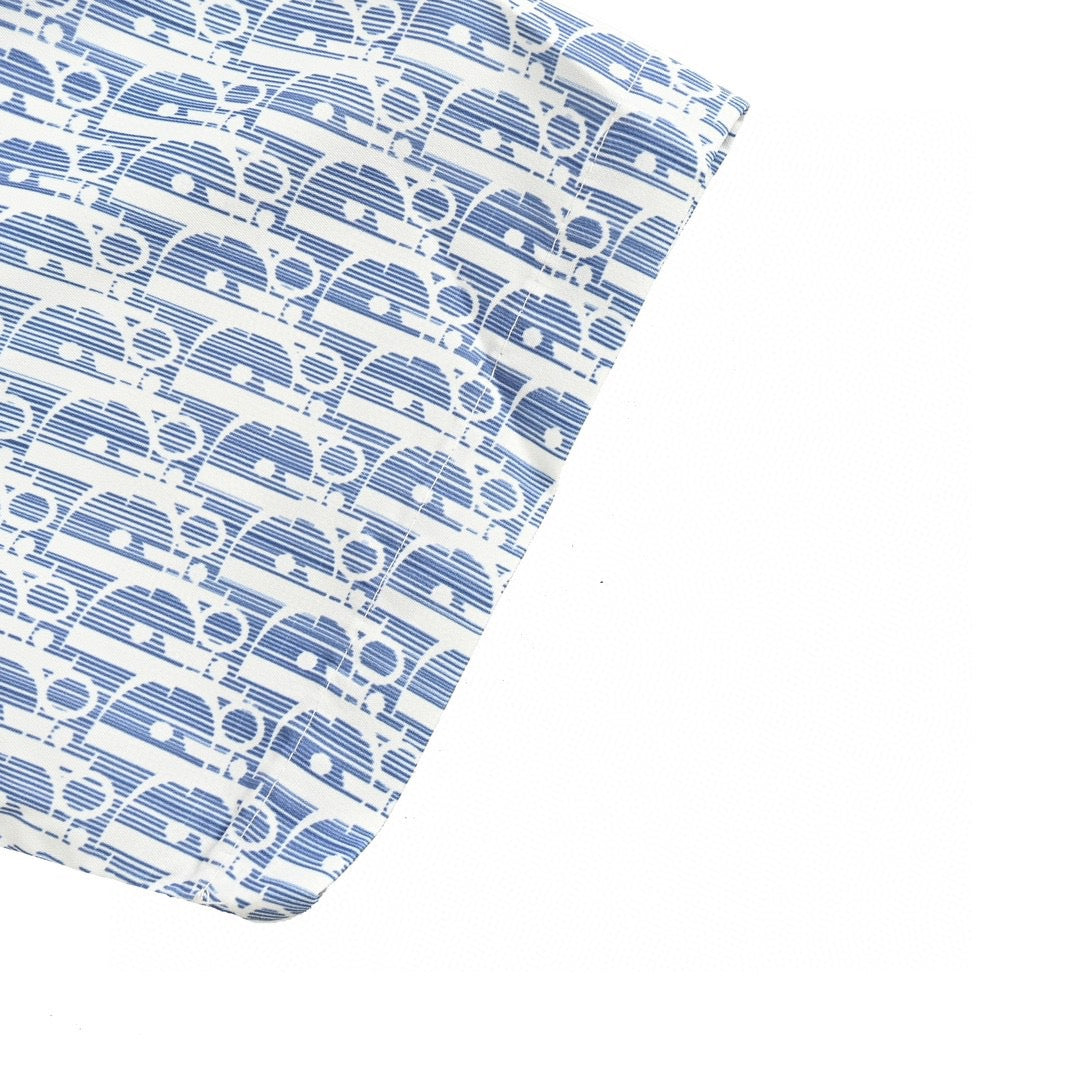 D*or monogram print shirt