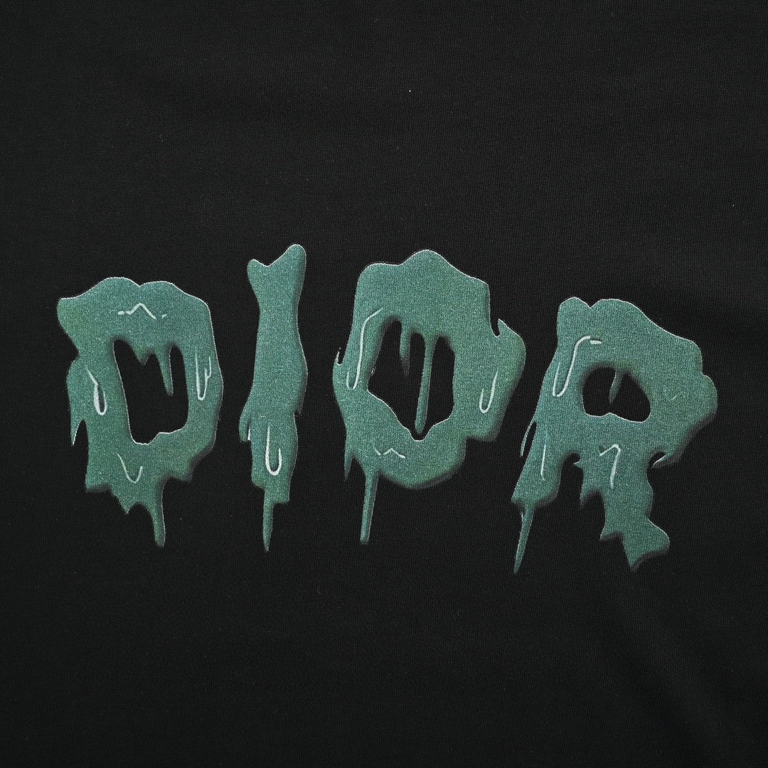D*or dripping logo t-shirt (black)