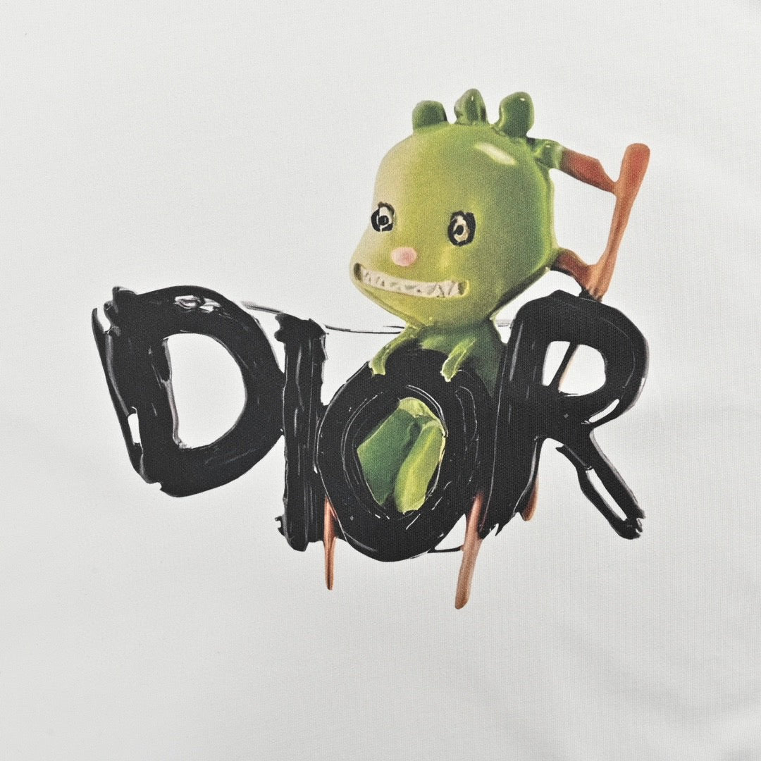 D*or green monster graphic t-shirt