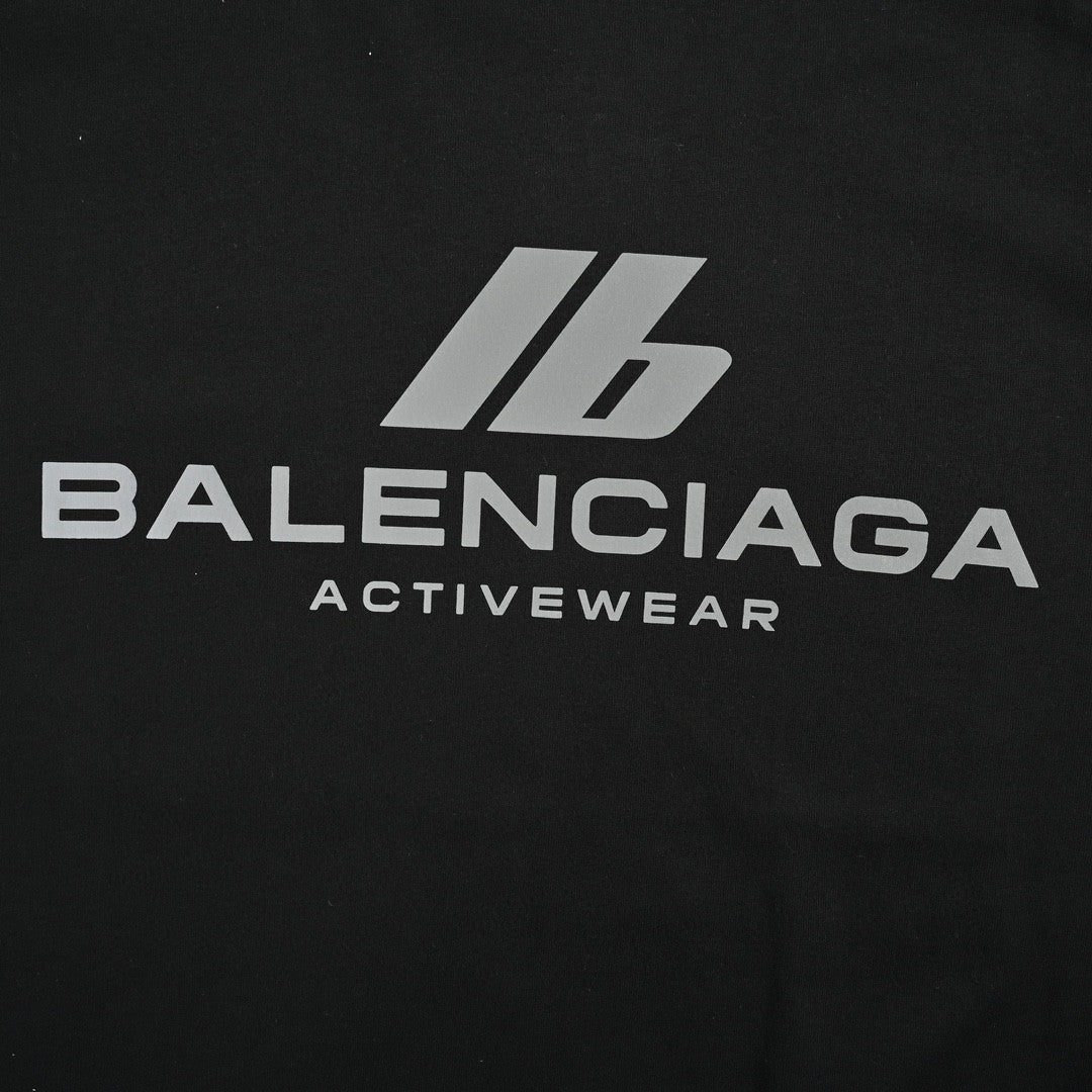 Ba*len*cia*ga activewear t-shirt (black)