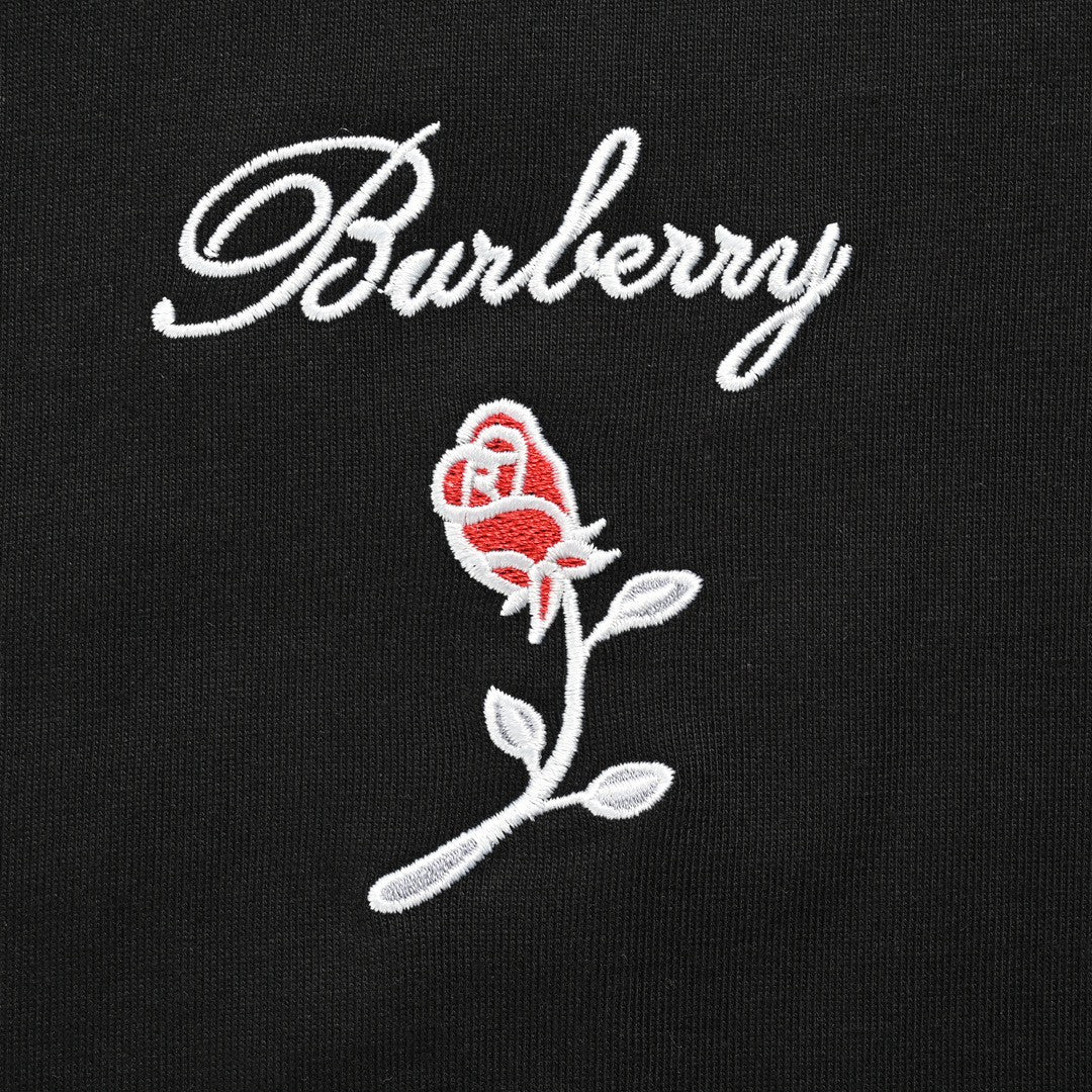 B**rry rose logo t-shirt (black)
