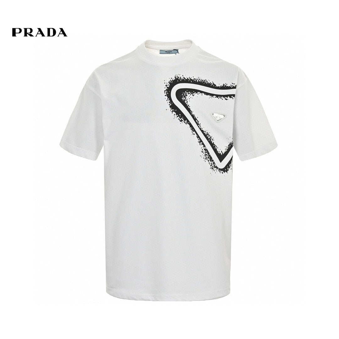 Pra*a graphic logo t-shirt