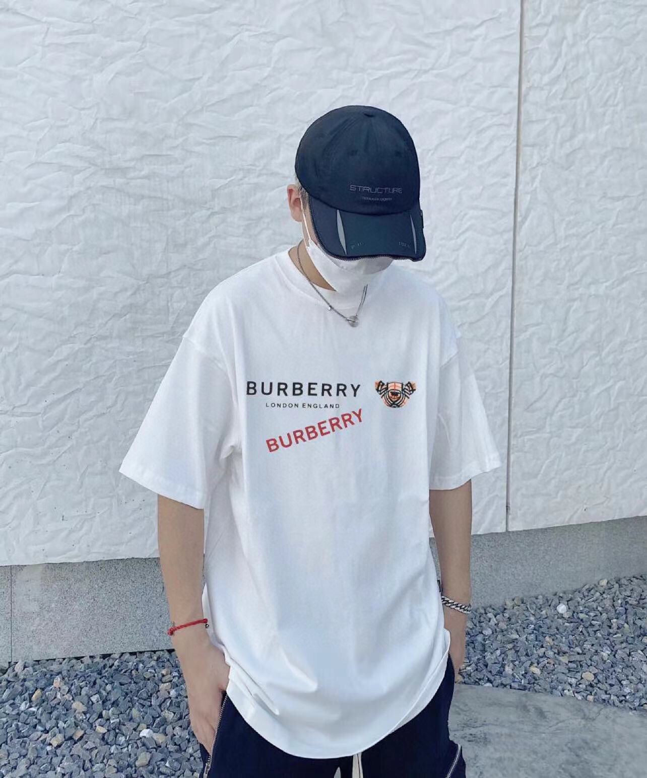B**rry london england t-shirt - white