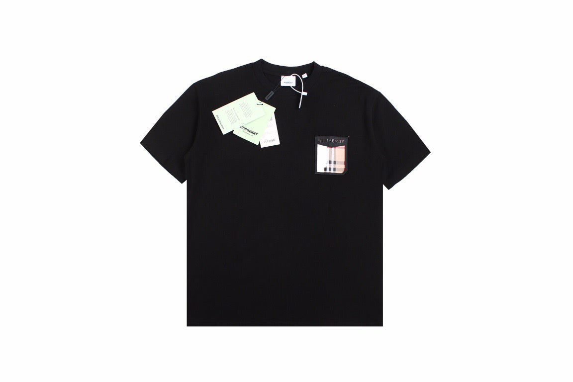 B**rry t-shirt with check pocket