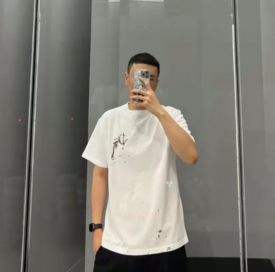 D*or t-shirt with brown logo