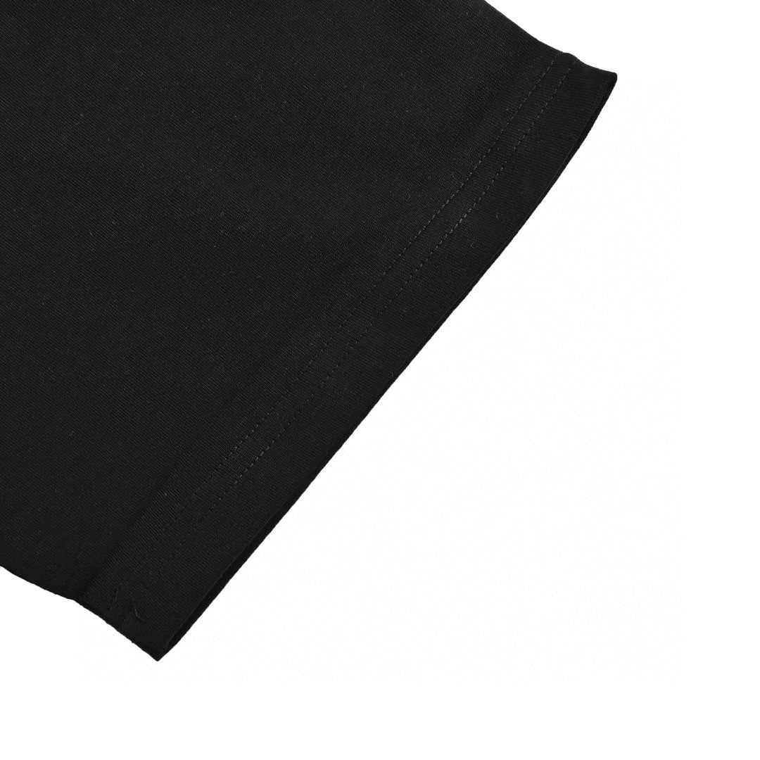 D*or monogram motif t-shirt (black)