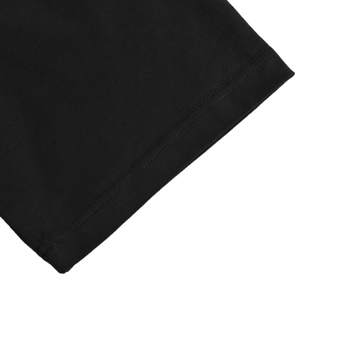 B**rry black cotton t-shirt