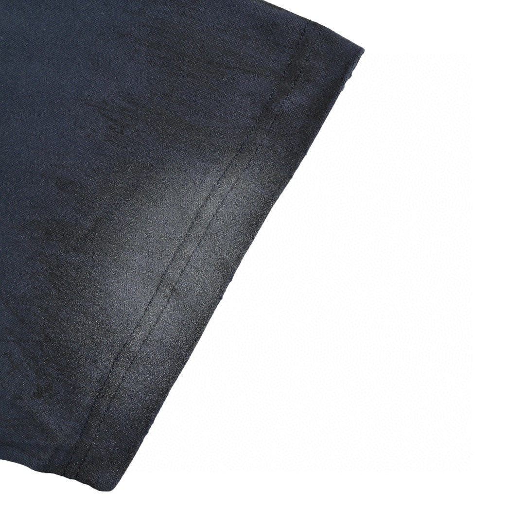 Ba*len*cia*ga distressed logo t-shirt