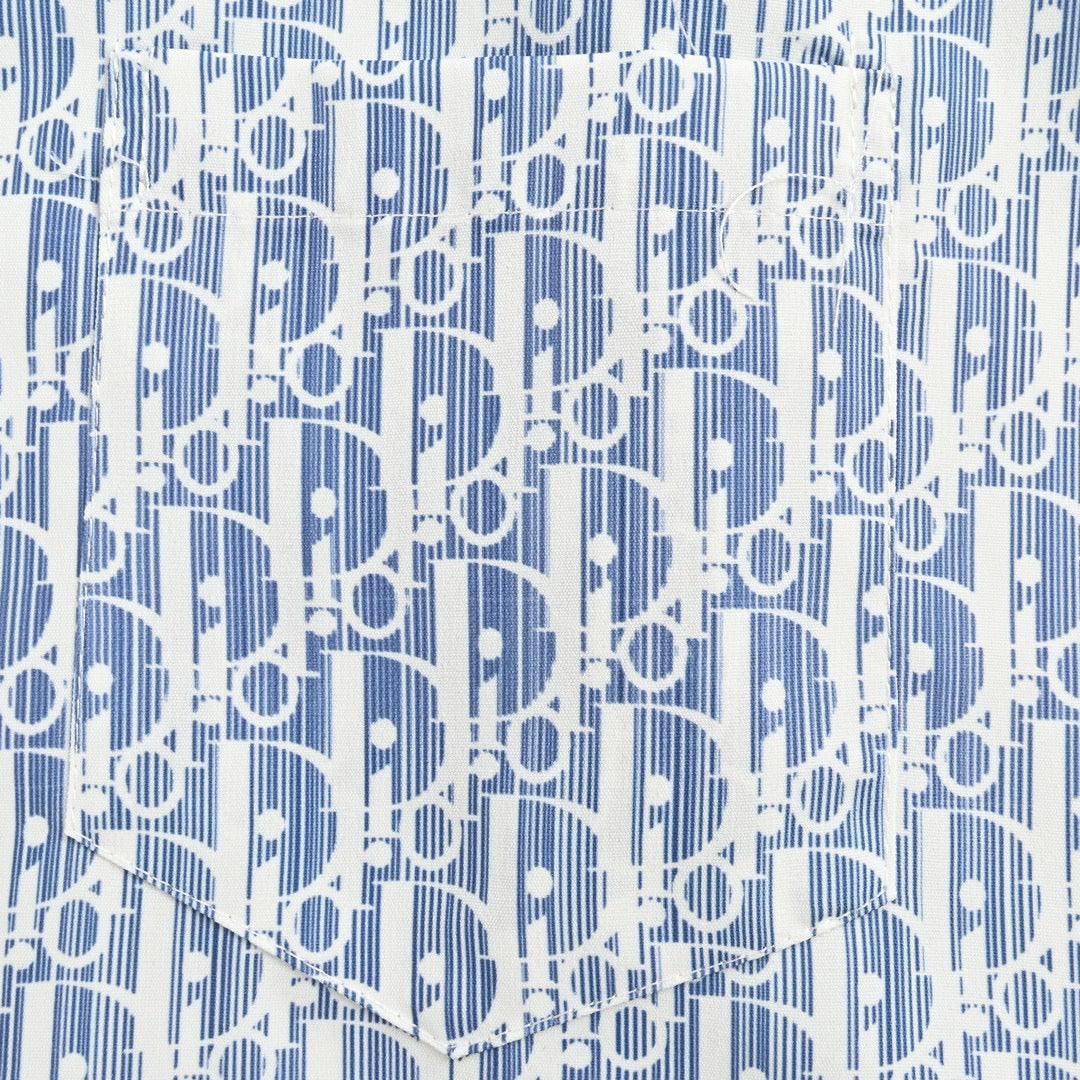 D*or monogram print shirt