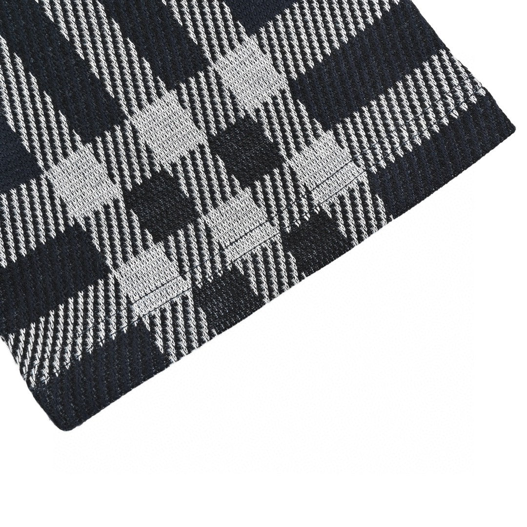 B**rry navy check t-shirt