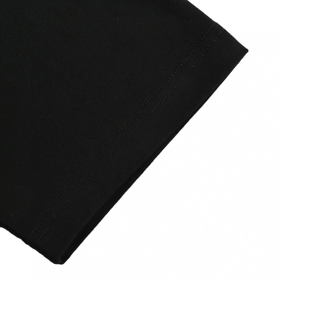 D*or green monster graphic black t-shirt