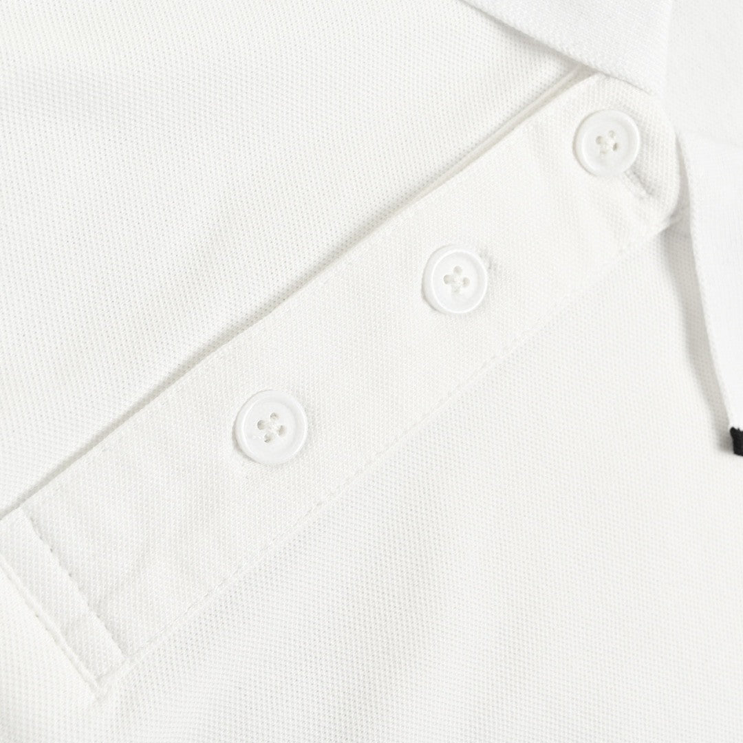 D*or white polo shirt