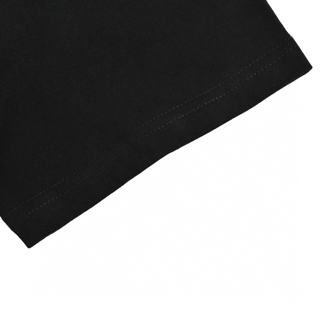 Ch*el classic logo t-shirt in black
