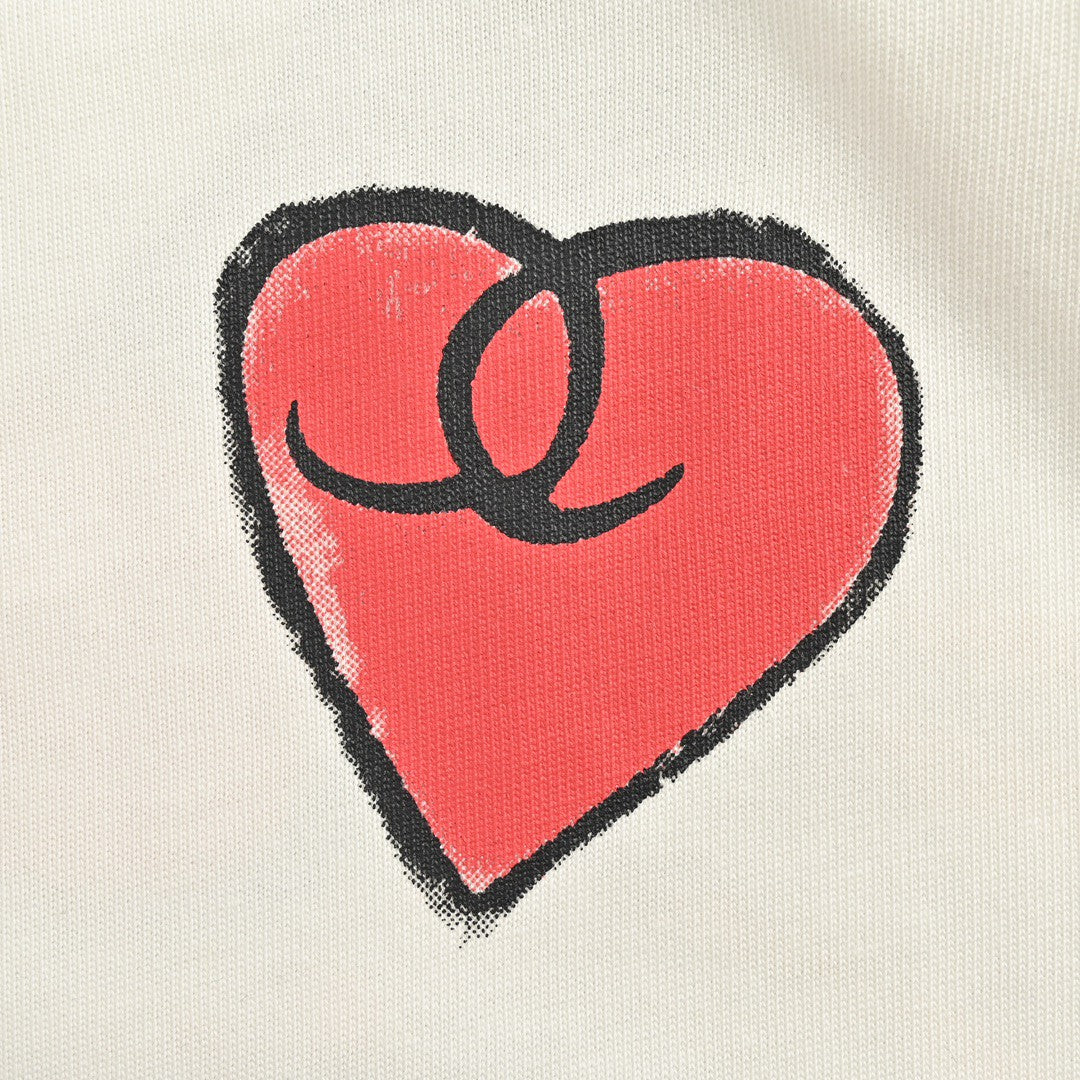 Ch*el "women will save the world" t-shirt in white
