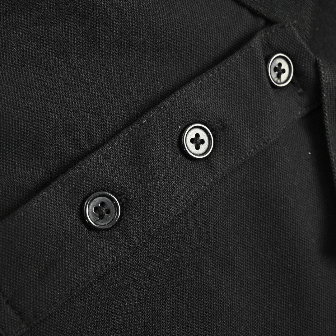 D*or black polo shirt